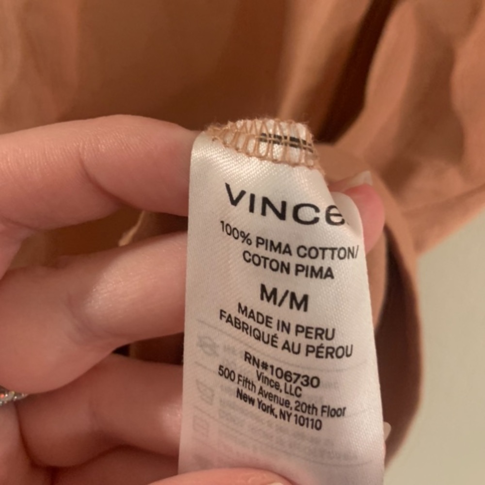 Vince Pima Cotton Tee - Picture 4 of 5
